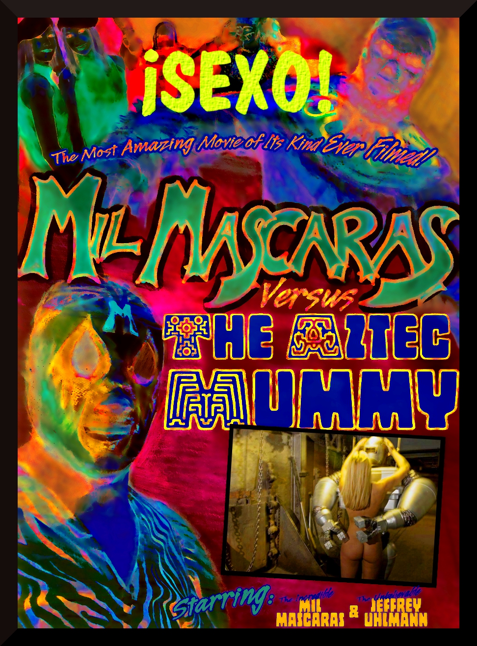 Unofficial Mil Mascaras vs. the Aztec Mummy poster